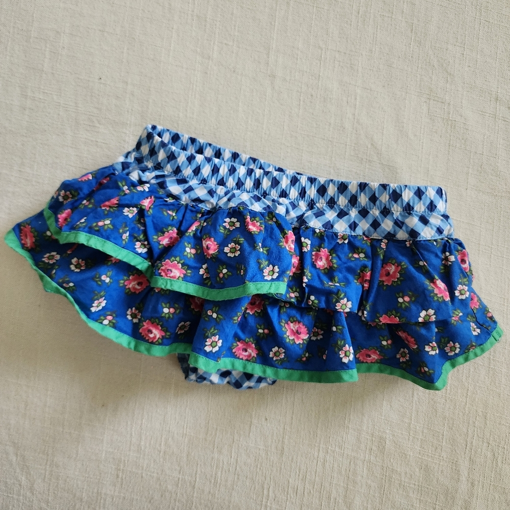 Matilda Jane bloomer shorts skirt floral gingham 18-24 months